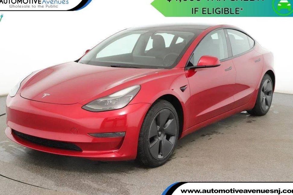 TESLA MODEL 3 2022 5YJ3E1EB7NF248916 image